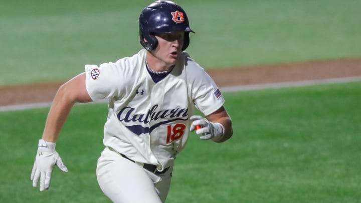 WATCH: Ike Irish smacks a homer to give Auburn a 5-1 lead over Ole Miss