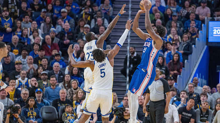 76ers' Joel Embiid Crowned Hardest to Guard by Warriors' Standout