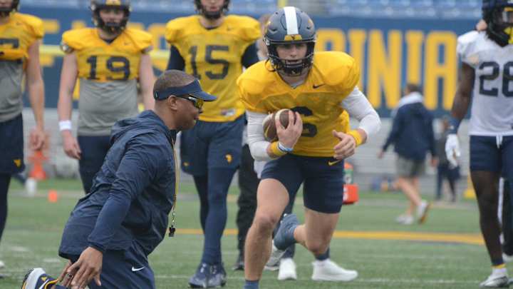 WVU Football Spring Practice Photo Gallery - Mar. 25