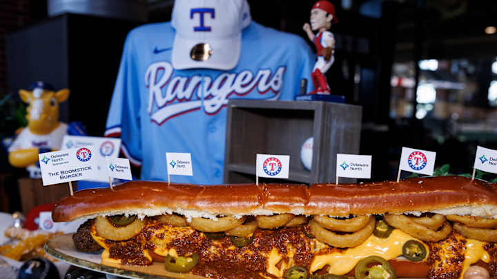 Texas Rangers Unveil Exciting New Ballpark Food