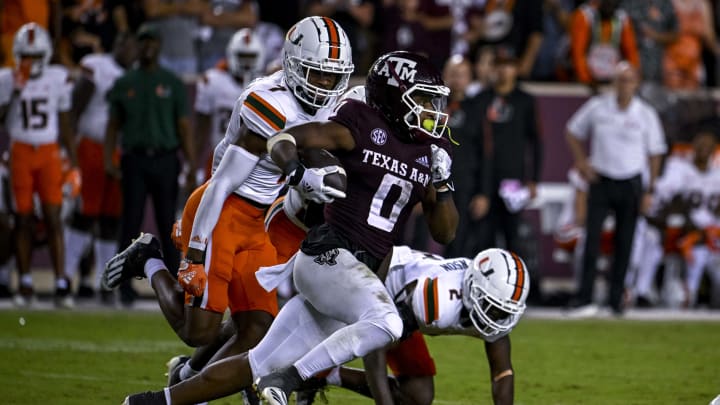 Texas A&M Aggies WR Ainias Smith Declares For 2024 NFL Draft, Will Coach In Bowl Game