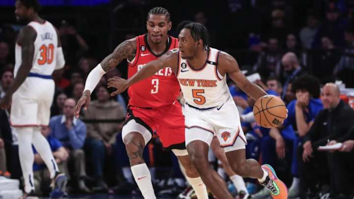 IQ Best! Brunson-less Knicks Ground Rockets, End Losing Streak