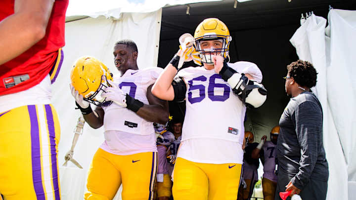 LSU OL Emery Jones Impacting The Tigers Both On And Off The Field LSU OL Emery Jones Impacting The Tigers Both On And Off The Field