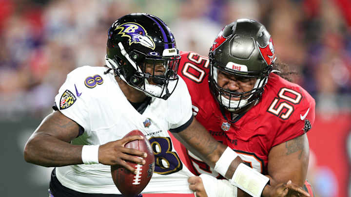 Tampa Bay Buccaneers' Odds Rise to Land Lamar Jackson After Requesting Trade Tampa Bay Buccaneers' Odds Rise to Land Lamar Jackson After Requesting Trade