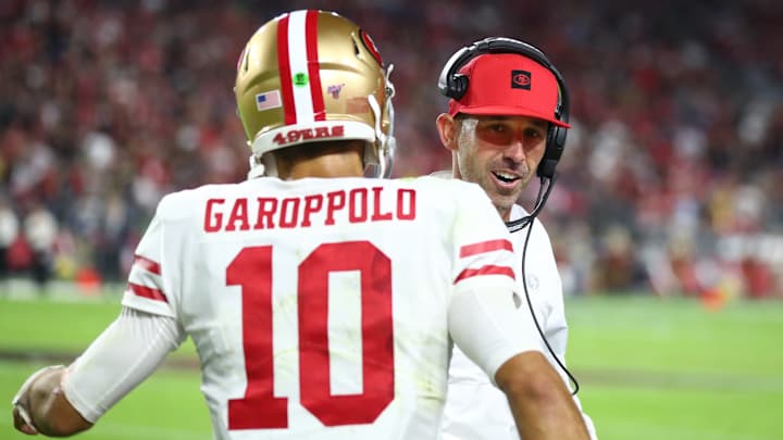 Kyle Shanahan Reflects on Jimmy Garoppolo's Tenure With the 49ers