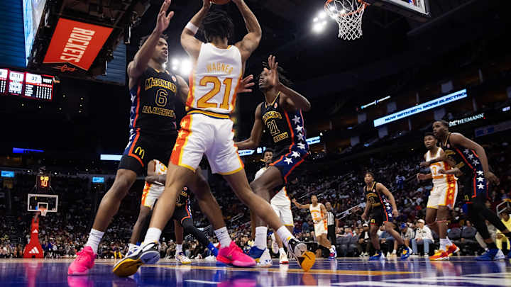 DJ Wagner Headlines Kentucky's Impressive Showcase of Future Talent at McDonald's All-American Game DJ Wagner Headlines Kentucky's Impressive Showcase of Future Talent at McDonald's All-American Game