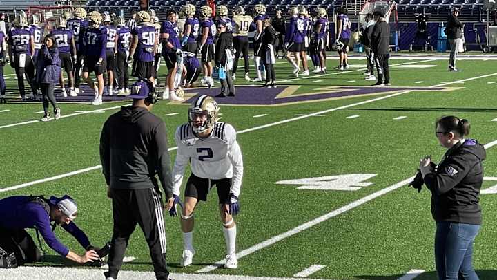 Huskies Resume Spring Practice with Better Look at Muhammad