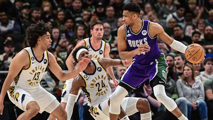 Giannis probable to play vs. Indiana Pacers, Khris Middleton is questionable, Jae Crowder is out