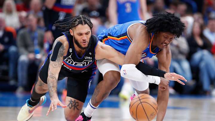 Thunder Rookie Jalen Williams Converts on Game-Winning Shot Over Pistons