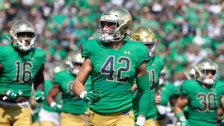 Nolan Ziegler Getting More Spring Opportunities For Notre Dame Nolan Ziegler Getting More Spring Opportunities For Notre Dame