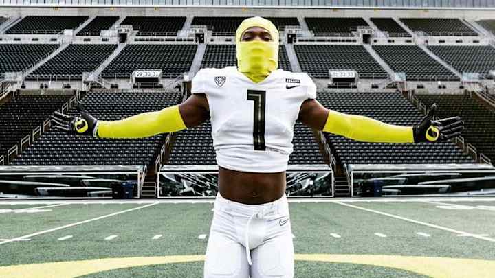Nation's No. 3 Safety Xavier Filsaime Places Oregon in Top Five