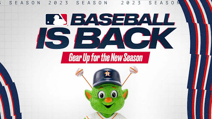 FOCO Releases Houston Astros MLB Opening Day Mascot Bobblehead Collection