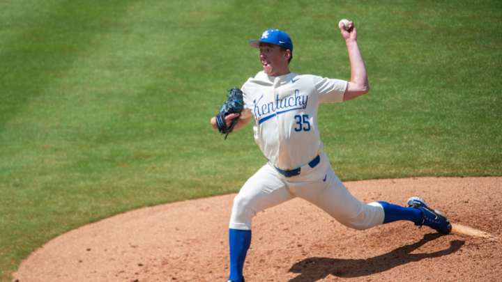 Tyler Bosma Deals Six Scoreless as No. 18 Kentucky Run-Rules Mizzou 10-0 for Third SEC Series Win