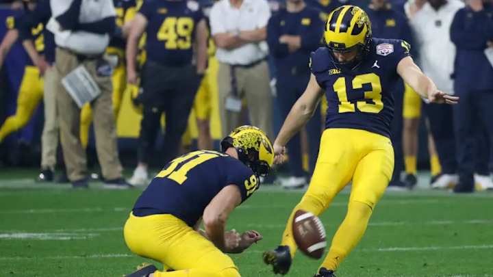 Cowboys to Pick a Kicker? 'I Would Draft Me!' - Jake Moody of Michigan