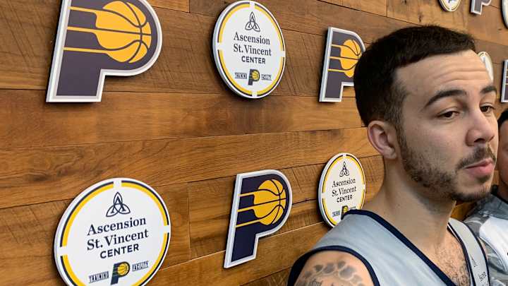 Newly signed Gabe York available to be active for Indiana Pacers final three games Newly signed Gabe York available to be active for Indiana Pacers final three games