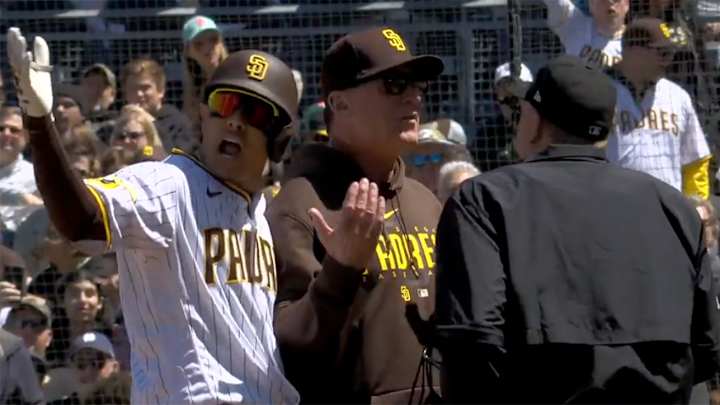 Padres’ Manny Machado Ejected For Arguing Brutal Pitch Clock Violation