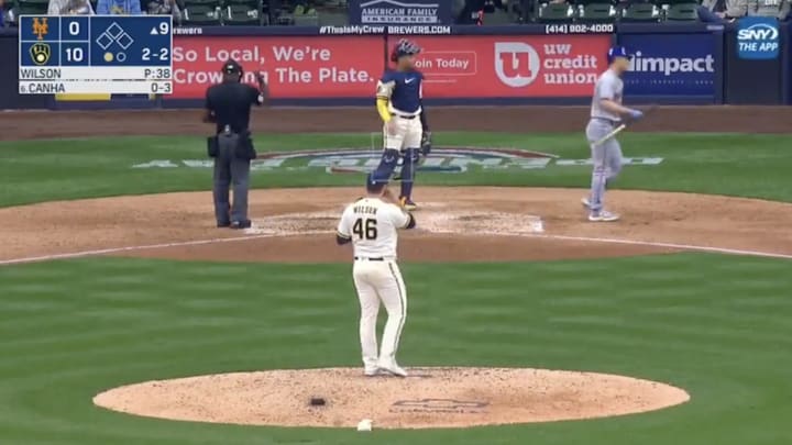 Mets’ Mark Canha Got Called for the Saddest Pitch Clock Violation Strikeout