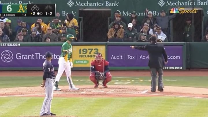 Cleveland’s Xzavion Curry Had Perfect Reaction to Getting a Pitch Clock Violation Strikeout