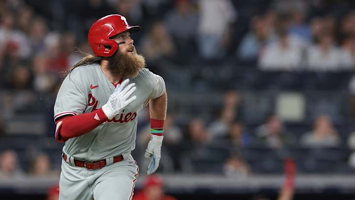 Watch: Marsh Smashes First Home Run of Season, Doubles Philadelphia Phillies Lead