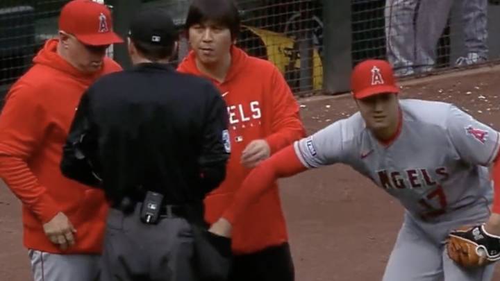Shohei Ohtani Had Such a Cool Reason For Swiping a Ball From an Unsuspecting Umpire