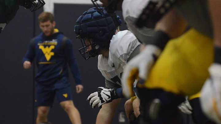 WVU Football Spring Practice Photo Gallery - Apr. 6