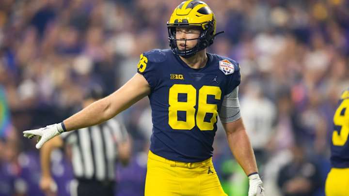 Rams NFL Draft: Michigan TE Luke Schoonmaker as Offense Upgrade?