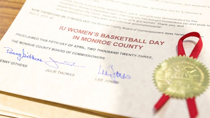 Indiana Women's Basketball Gets its Own Day After Record-Breaking Season Indiana Women's Basketball Gets its Own Day After Record-Breaking Season