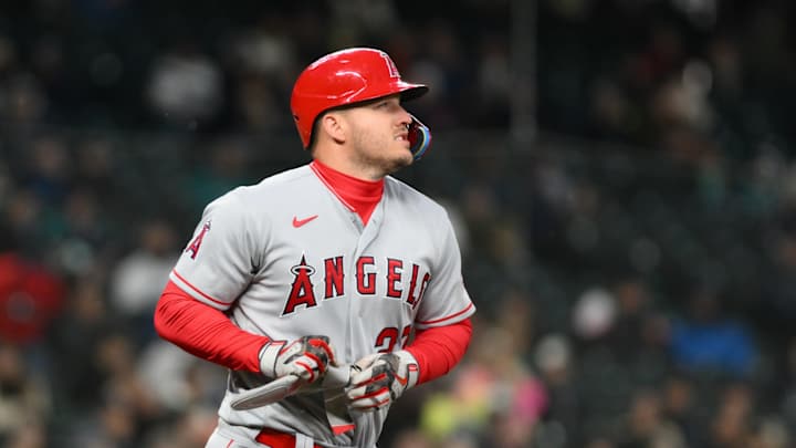 WATCH: Los Angeles Angels' Mike Trout Blasts Home Run in Home Opener