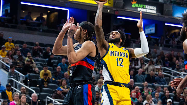 Depleted Indiana Pacers team cannot keep up with Detroit Pistons in home finale