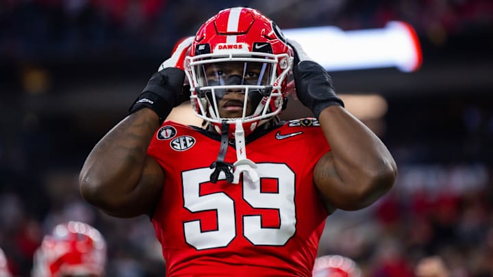 Meet Georgia 'Beast' Broderick Jones, Falcons Draft Prospect