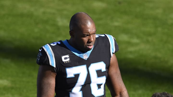 Former Panthers OT Russell Okung Posts Shocking Weight Loss Picture