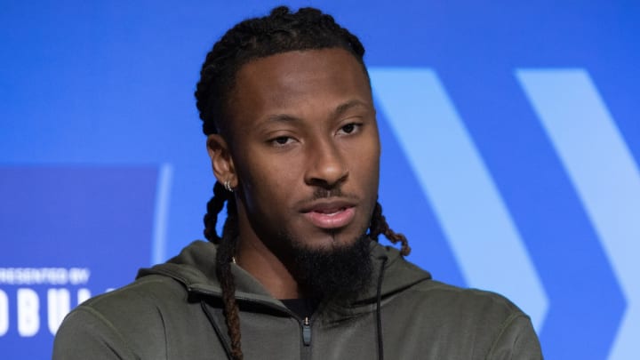 Tennessee Titans Meet with WR Quentin Johnston Ahead of NFL Draft