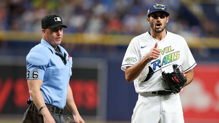 Rays Place Starting Pitcher Zach Eflin on IL, Call Up Rookie Taj Bradley to Start Wednesday