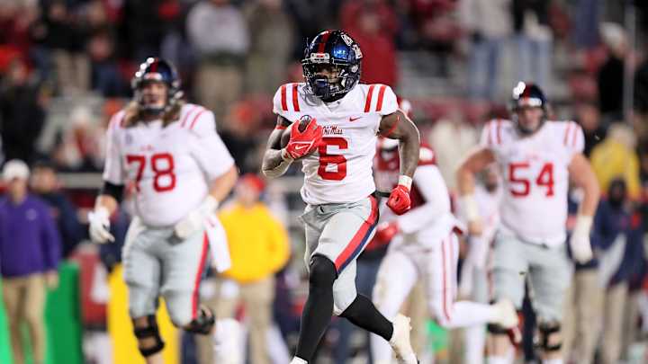 Report: Bengals Met With Ole Miss Running Back Zach Evans Ahead of 2023 NFL Draft