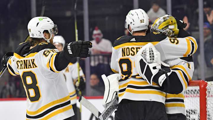 Bruins Break Nearly Fifty-Year-Old Record in Win Over Capitals Bruins Break Nearly Fifty-Year-Old Record in Win Over Capitals