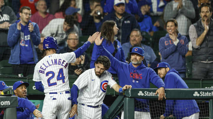 WATCH: Cody Bellinger Rips First Home Run into Wrigley Bleachers with Cubs WATCH: Cody Bellinger Rips First Home Run into Wrigley Bleachers with Cubs