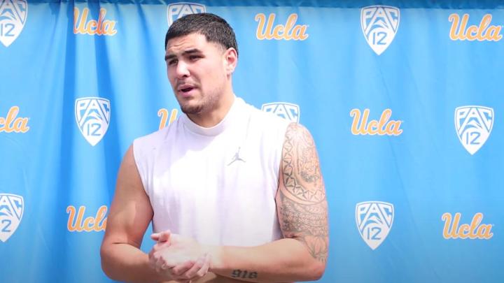 WATCH: Laiatu Latu, Carl Jones Jr. on UCLA's New Defensive Line