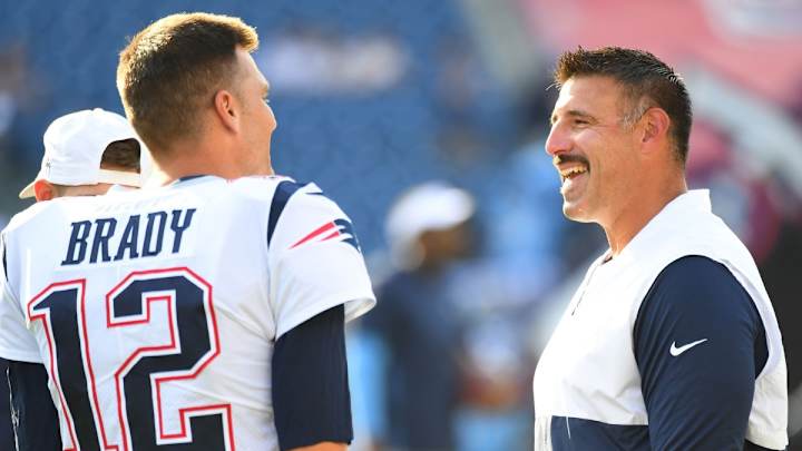 Titans Head Coach Mike Vrabel Named Hall of Fame Finalist in New England