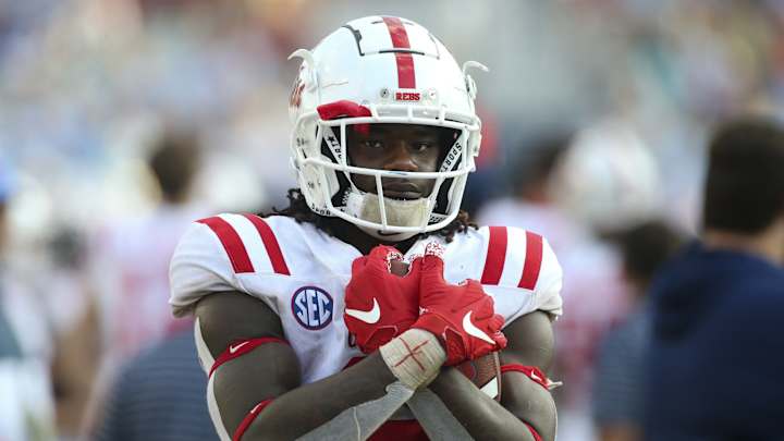 Ole Miss RB Zach Evans is Visiting the Panthers