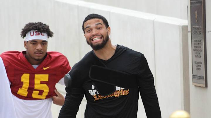 USC Football: Caleb Williams Gives USC Women's Soccer Program A Gift USC Football: Caleb Williams Gives USC Women's Soccer Program A Gift