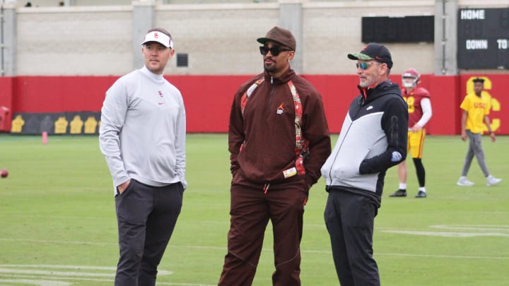 USC football: Observations from final practice before spring game, Tackett Curtis receives praise