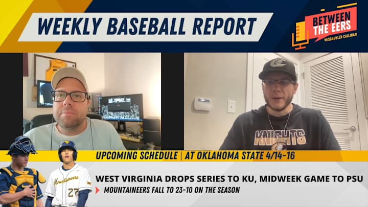Between The Eers: WVU Baseball Weekly Update 4.13.23 Between The Eers: WVU Baseball Weekly Update 4.13.23