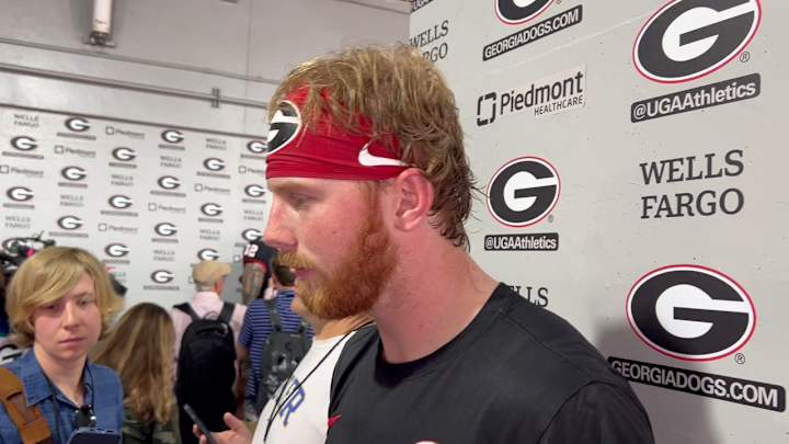 WATCH: Brock Vandagriff Discusses his G Day Performance, Spring Development
