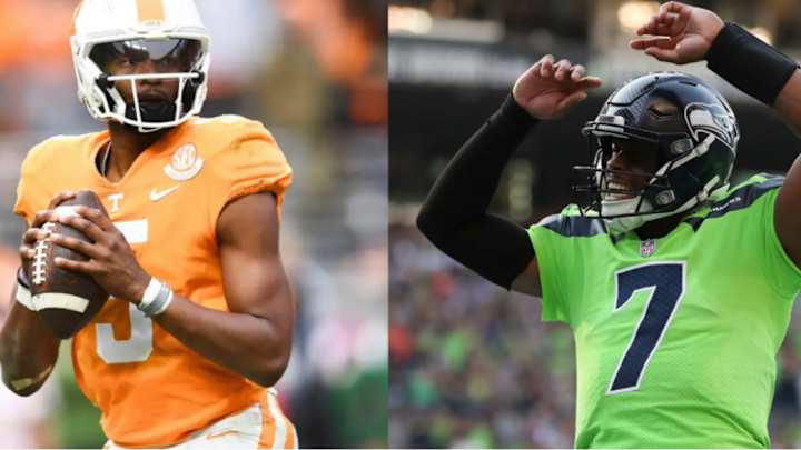 Seahawks Pick 'Best QB in NFL Draft' Hendon Hooker in Ex GM 'Shocking' Mock Seahawks Pick 'Best QB in NFL Draft' Hendon Hooker in Ex GM 'Shocking' Mock