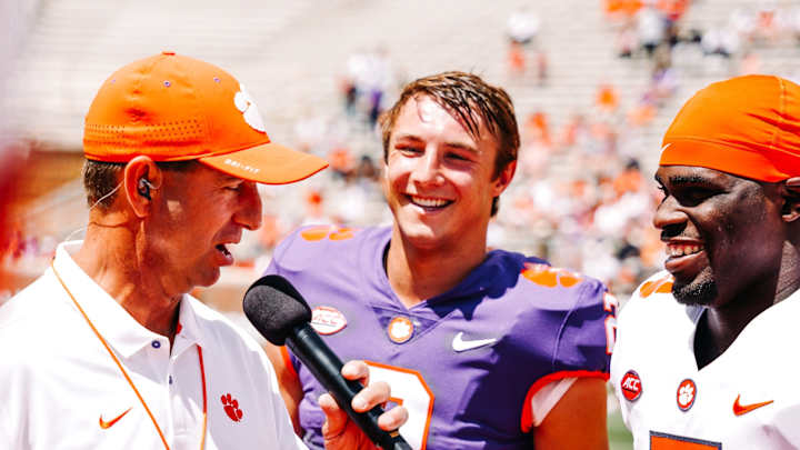 Cade Klubnik with the 5th-best odds to win the Heisman