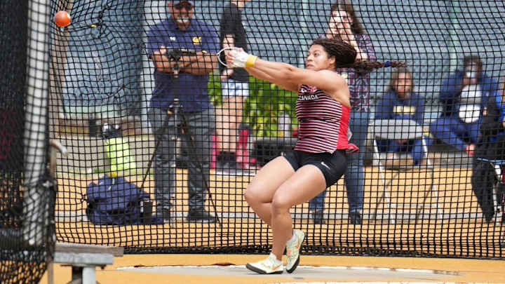 Cal Track & Field: Alum Camryn Rogers Climbs to No. 7 on All-Time World List in Hammer