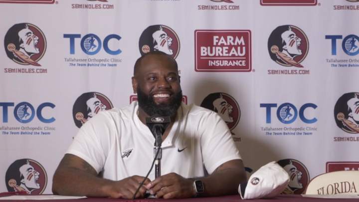 FSU's Alex Atkins on Growth and Progress of Young Players during Spring Showcase