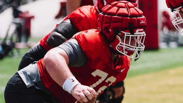 Georgia Loses Offensive Lineman Griffin Scroggs to the NCAA Transfer Portal