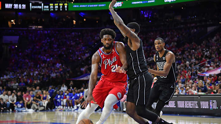 Doc Rivers on Joel Embiid's Offensive Patience in Game 1 vs. Nets Doc Rivers on Joel Embiid's Offensive Patience in Game 1 vs. Nets