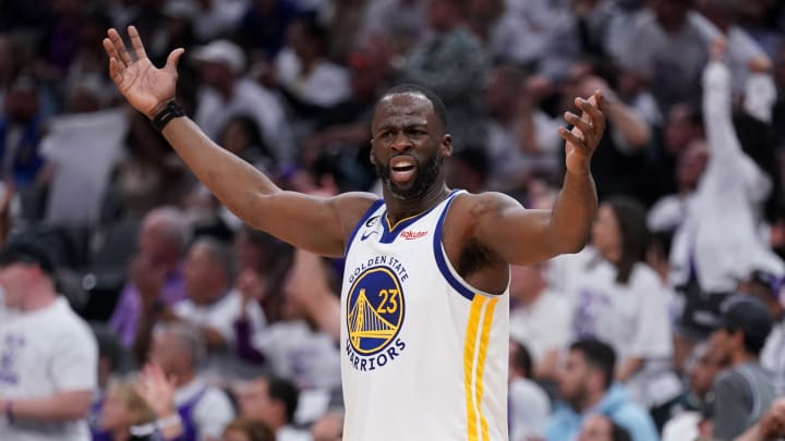 Draymond Green Ejected for Stomping on Kings Star Domantas Sabonis